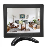 便攜式8寸液晶顯示器 HDMI、VGA、AV信號(hào)接口 IPS硬屏